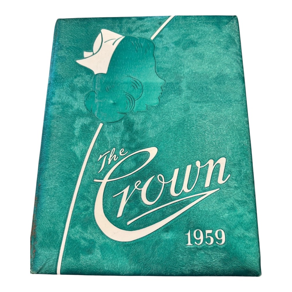 Vintage The Crown 1959 Windber‎ Hospital Nursing School Yearbook PA Pennsylvania